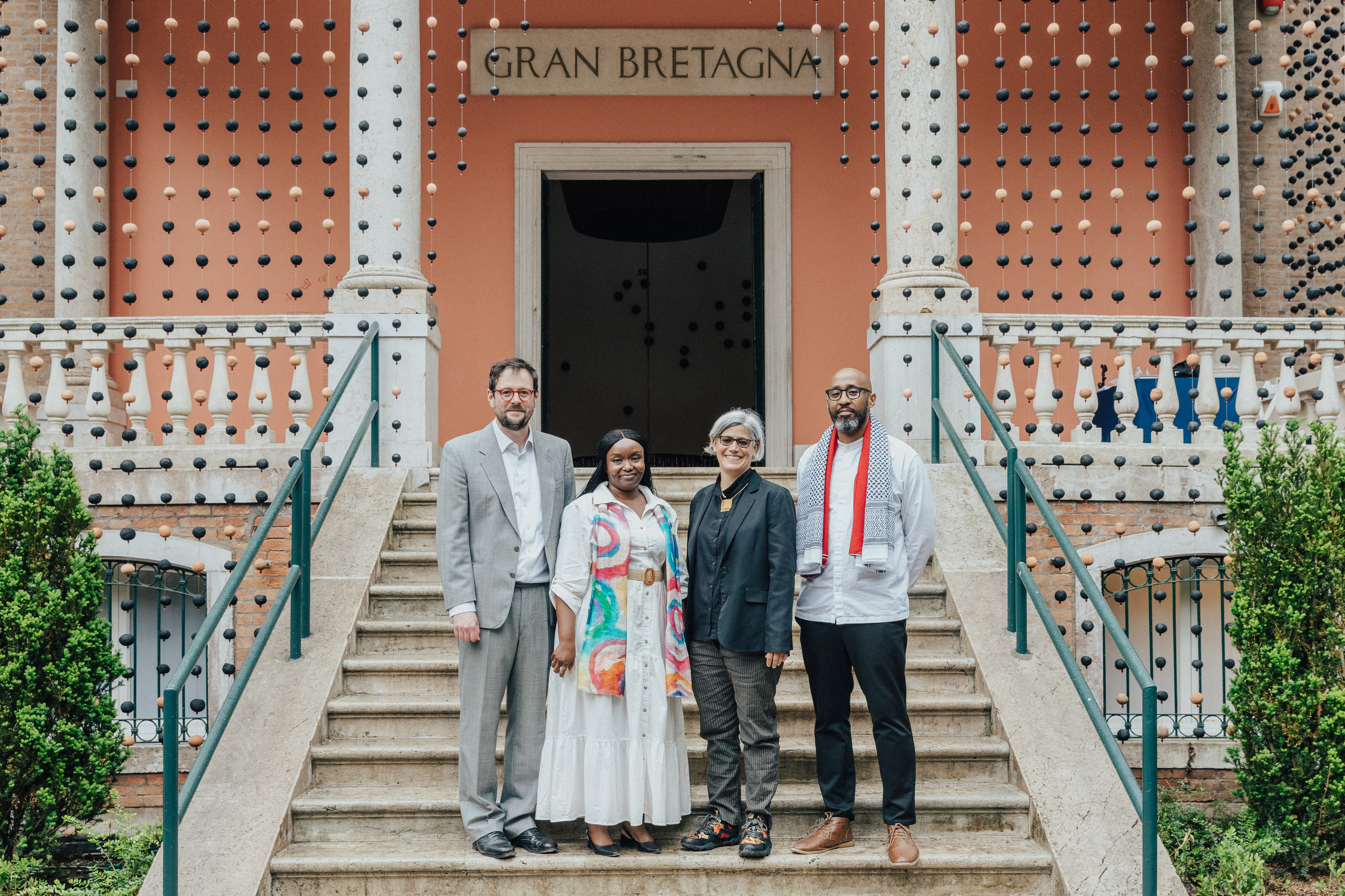 .From left: Owen Hopkins, Stella Mutegi, Kathryn Yusoff , Kabage Karanja. Photo credit: Taran Wilkhu